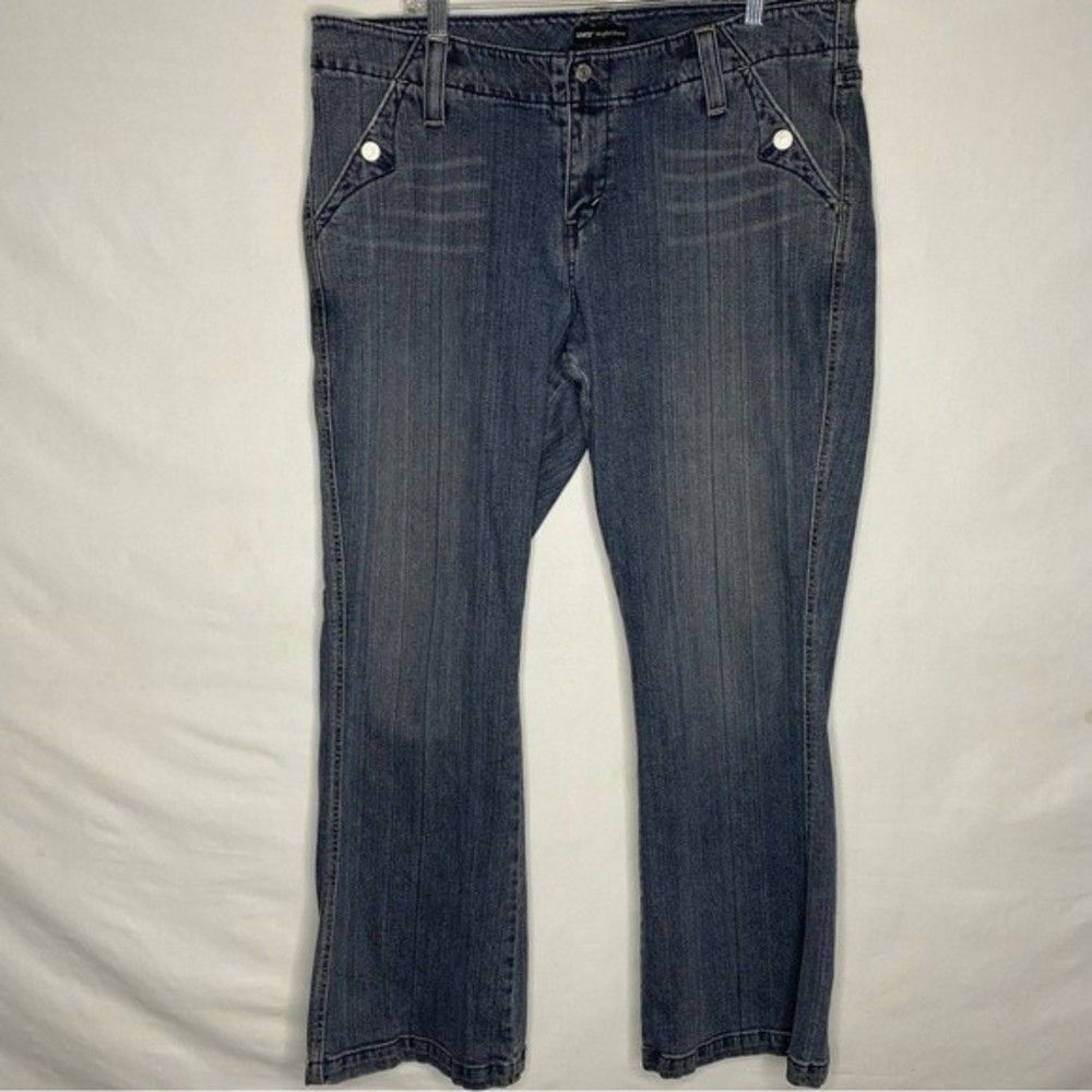 Levi's Jeans Women’s 17M Blue Bootcut Denim Night Blues Vintage 90s Embellished - Picture 2 of 9